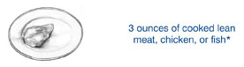 Examples of 3 Servings of Meat
