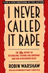 I never called it rape