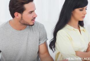 It's sad when a person with bipolar disorder refuses help and that decision can harm all those around him, but do you leave a bipolar spouse that refuses treatment?