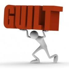 Weighed down by guilt, guilt can immobilize you