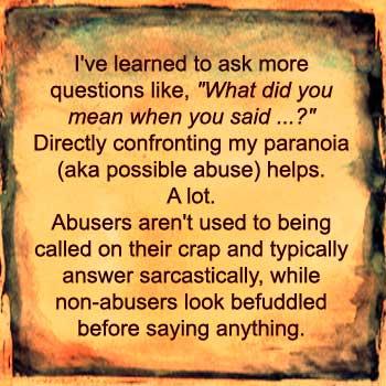 Leaving abuse made me feel great about myself and the euphoria lasted about a year. Now, 4 years later, I'm finding the abuse still intrudes a bit on my life.