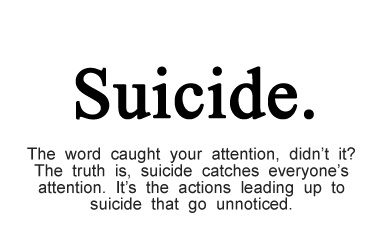 Suicide and selfishness are thought to go together. But mental illness lies to people, making them think suicide is an option. Suicide isn't selfish. Read this.